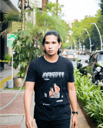 Tshirt Kaos Lengan Pendek Pria Illusive - Hipnotize
