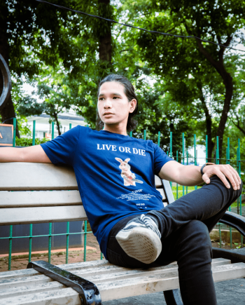 Tshirt Kaos Lengan Pendek Pria Illusive - Live or Die
