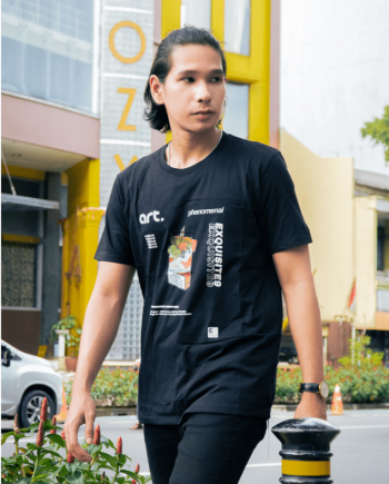 Tshirt Kaos Lengan Pendek Pria Illusive - Art