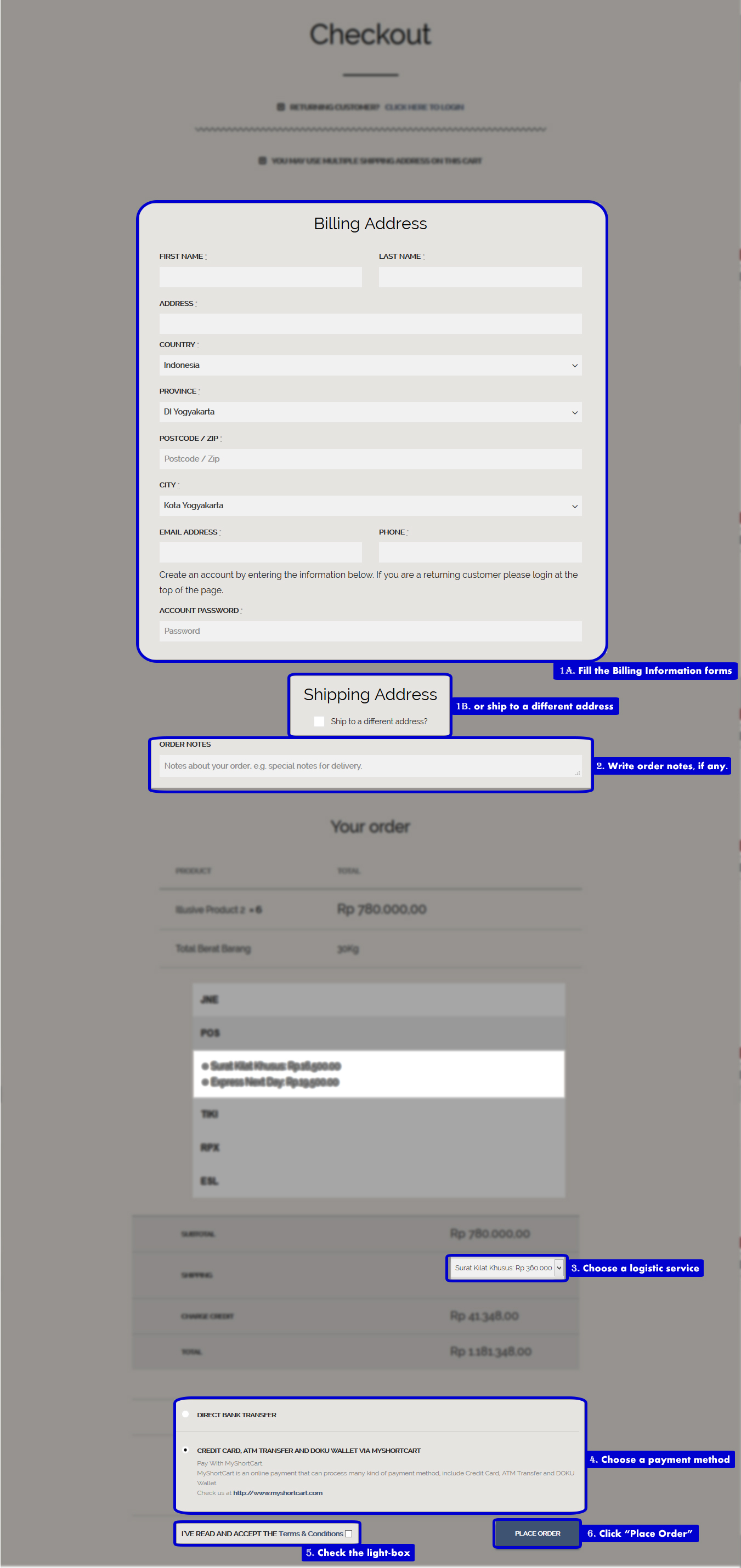 htb checkout- form